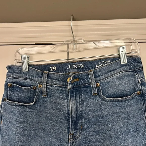 J. Crew Demi Boot Crop Jeans Size 29 - Picture 2 of 8